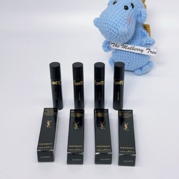 YSL Yves Saint Laurent Lash Clash Mascara Volume Extreme Travel Size 2ml x 4 Set - Picture 1 of 5